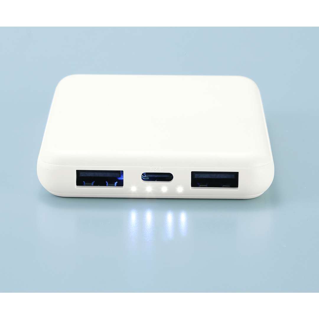 薄型軽量 急速充電モバイルバッテリー5000｜ノベルティ・オリジナル