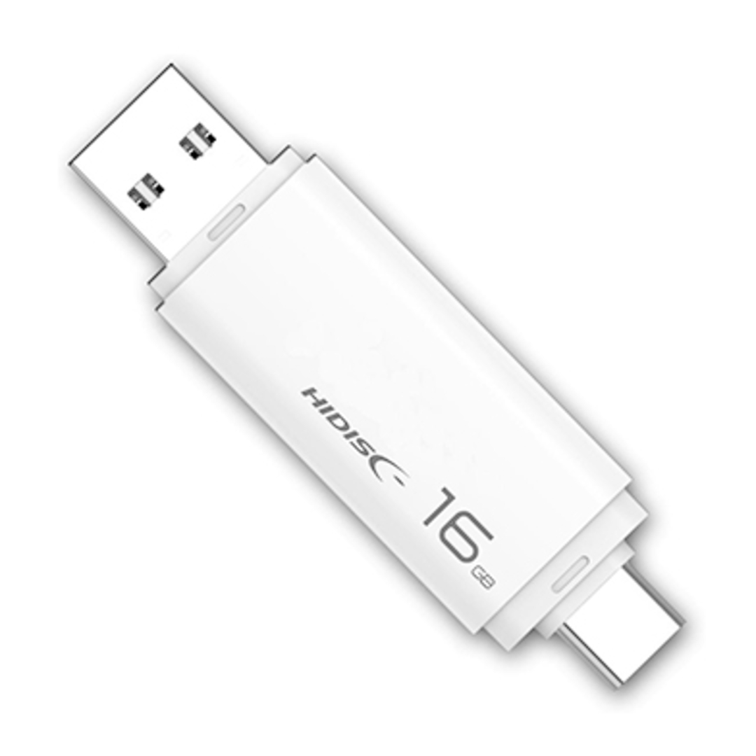 【短納期】HIDISC USBメモリ Type-A+Type-C HDUF134C