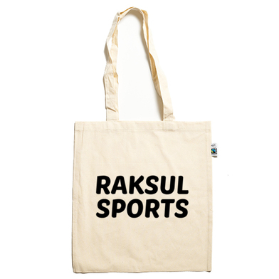 フェアトレードコットンカジュアルフラットバッグ(L) TR-1401画像