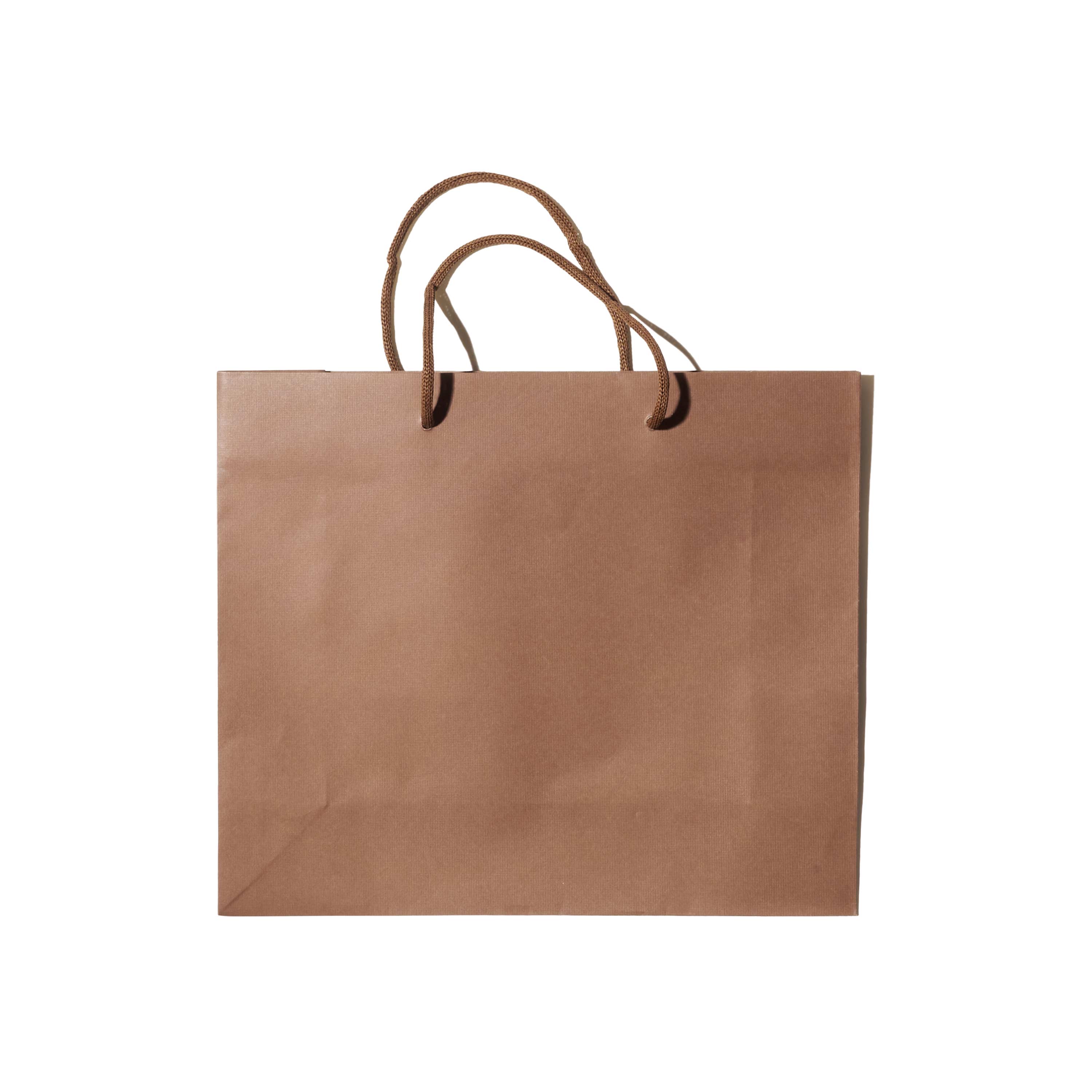 クラフトエンボスバッグ M-W