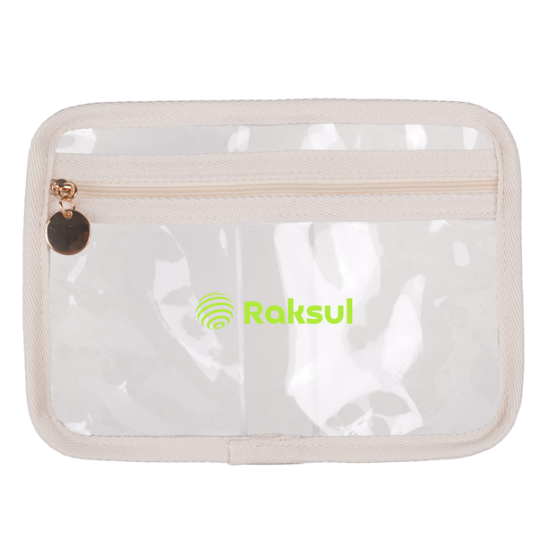 ピュアナ・クリアフラットポーチ画像