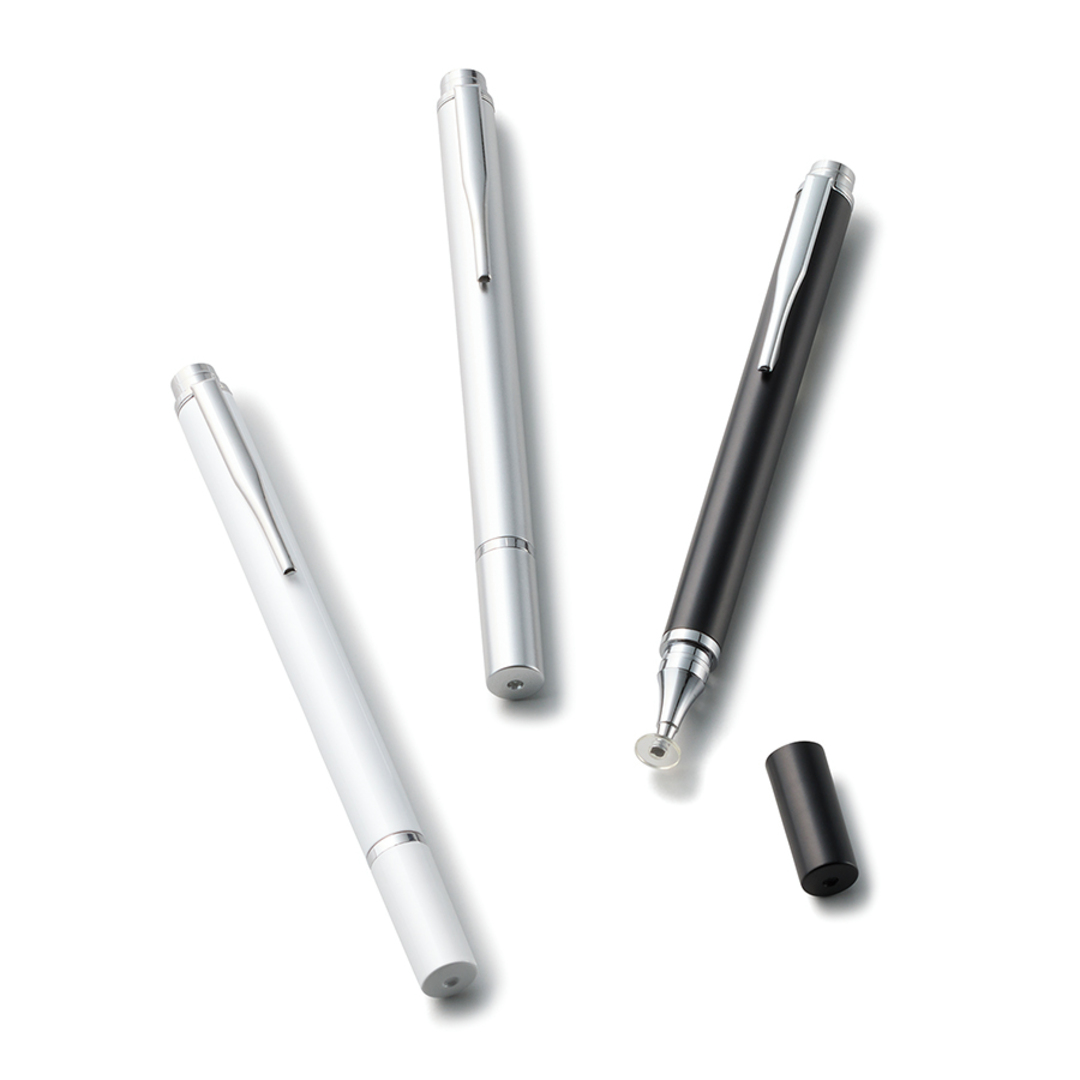 クリアディスク型タッチペン(再生ABS) TF-0165画像