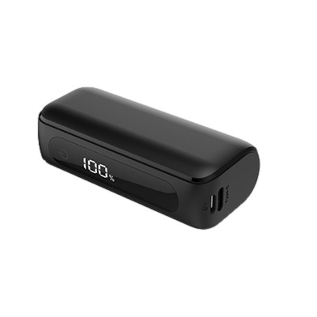 HIDISC ハーフサイズ 5000mAh モバイルバッテリー HD2-MBTCH5000