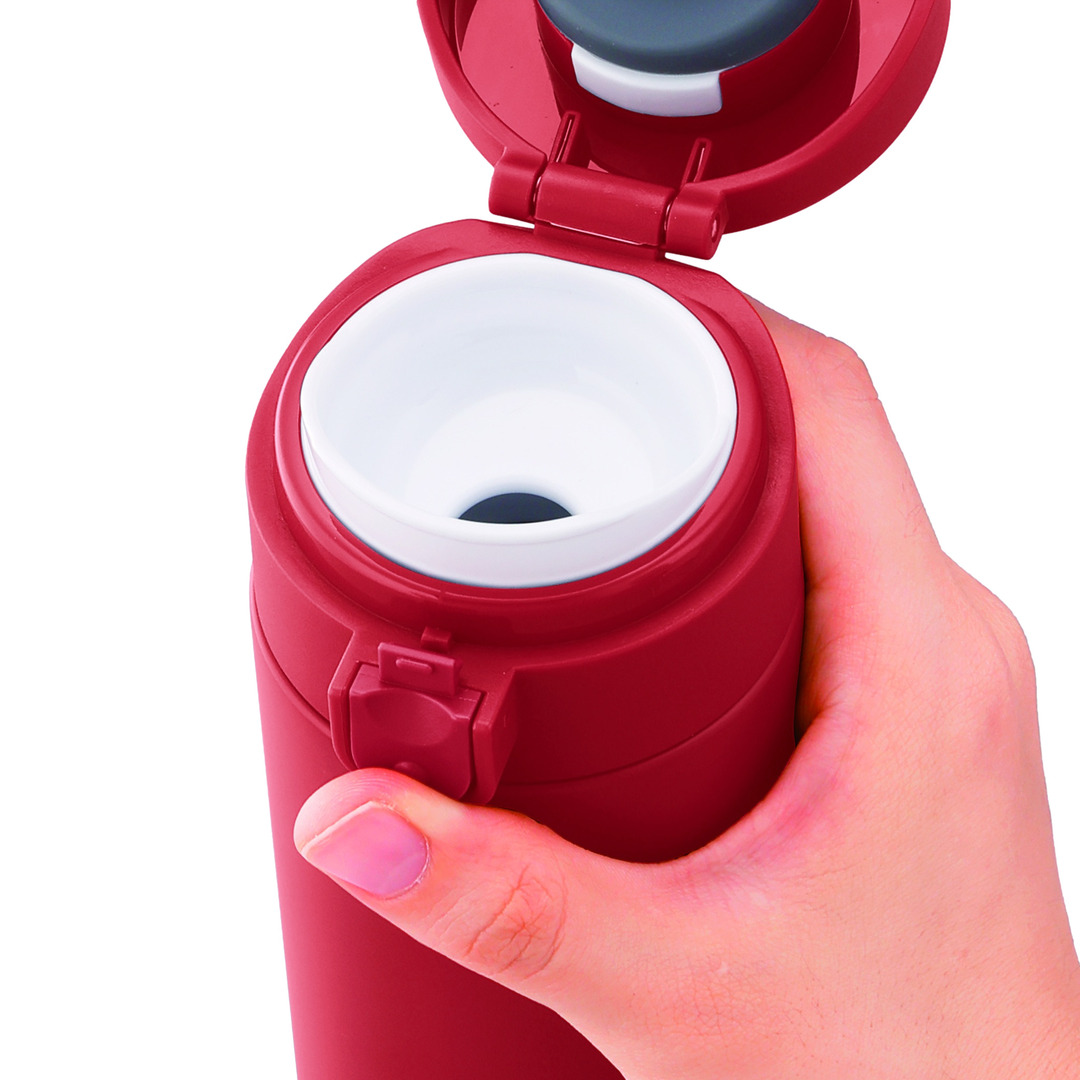 セルトナ ワンタッチ式真空ステンレスボトル 430ml｜ノベルティ