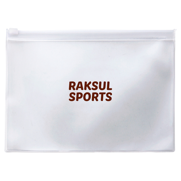 ECO クリア・フラットポーチ画像