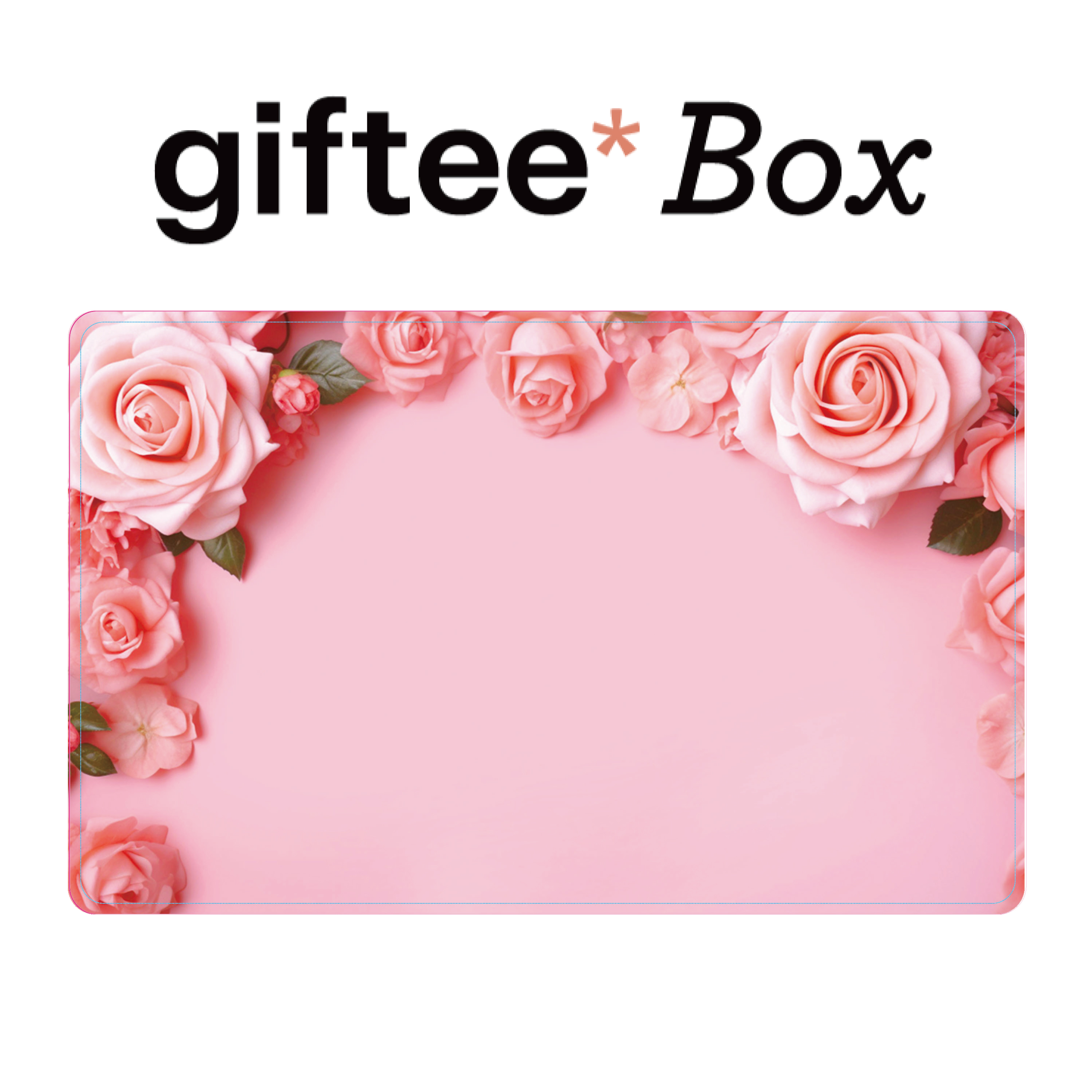 【花柄】giftee Box ギフトカード