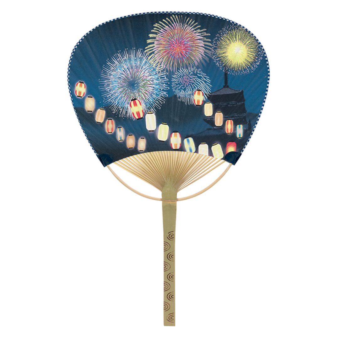 中万月竹うちわ（2026年）