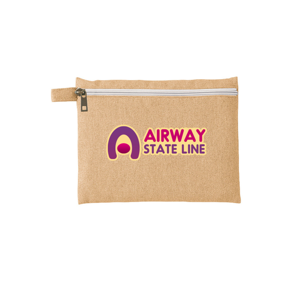 シャンブリックキャンバスフラットポーチ（L）画像