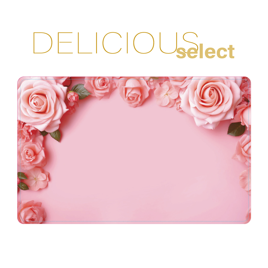 【花柄】Delicious select カタログギフトカード_rose