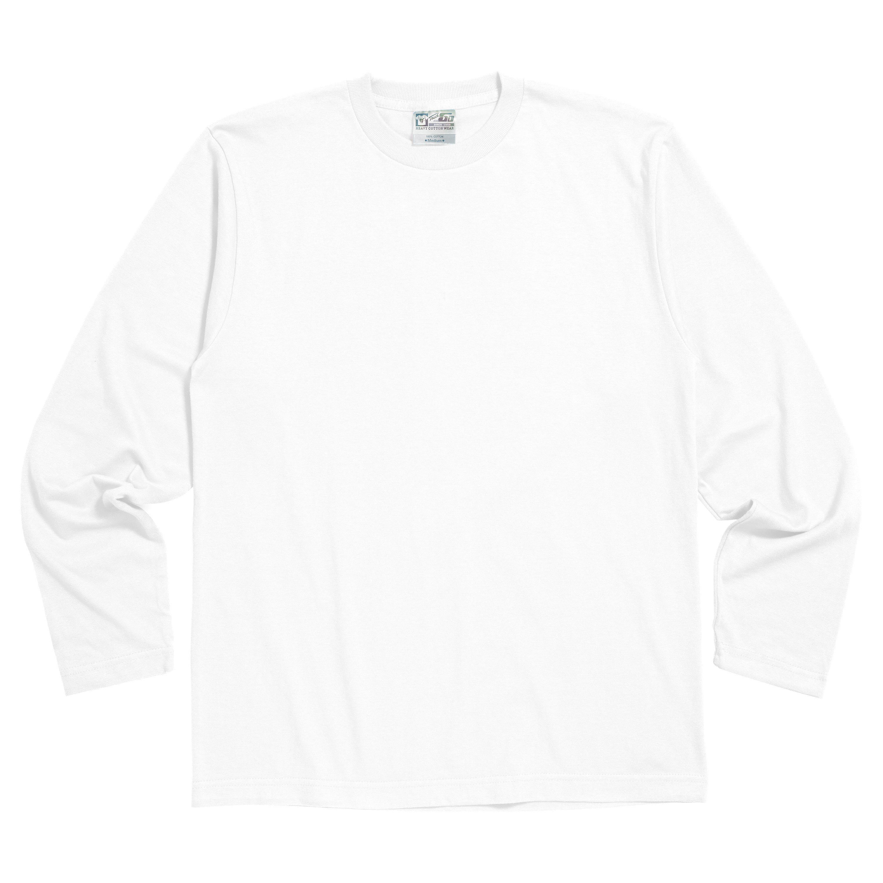 Touch AND GO 6.2オンス 長袖Tシャツ