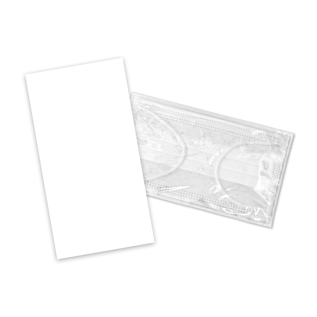 ベルルッティ　ノベルティ　マスク チラシ&不織布マスクセット｜ノベルティ・オリジナルグッズ・記念品