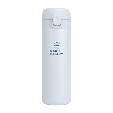 デイモ／ワンタッチ真空ステンレスボトル400ml｜ノベルティ