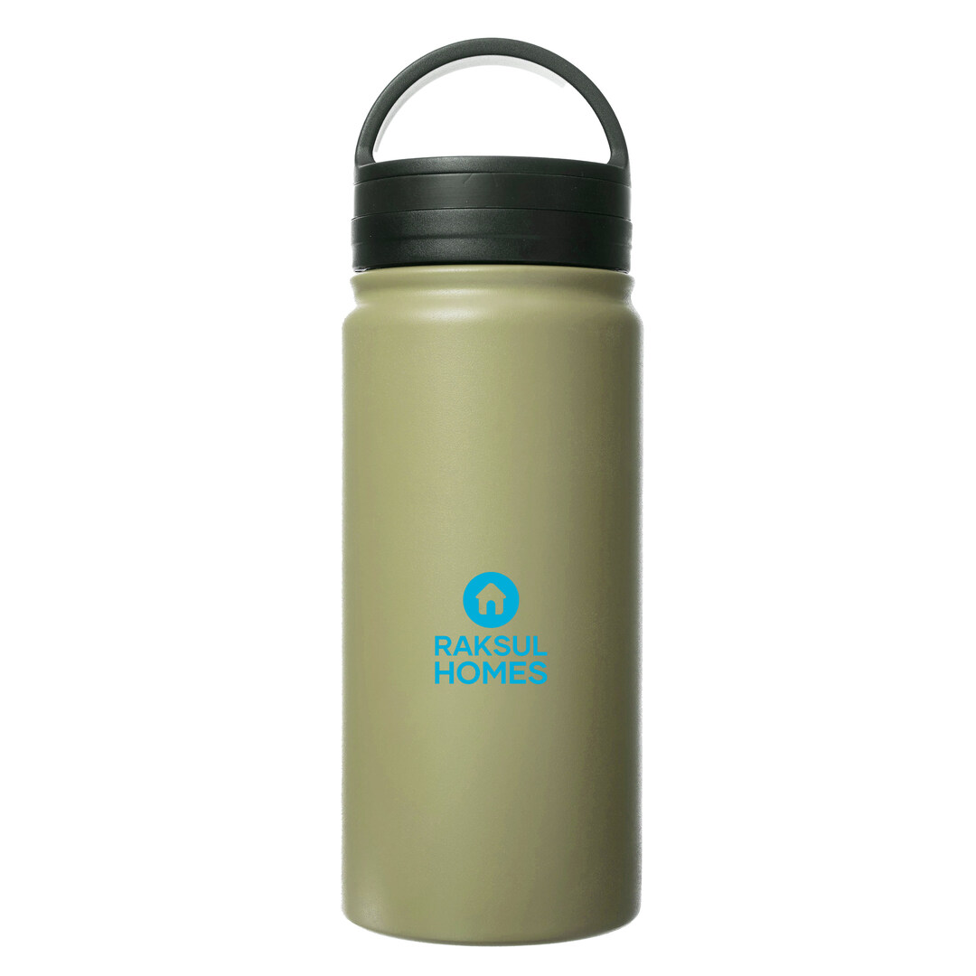 ビーサイド 真空二重ハンドル付マグボトル 500ml｜ノベルティ