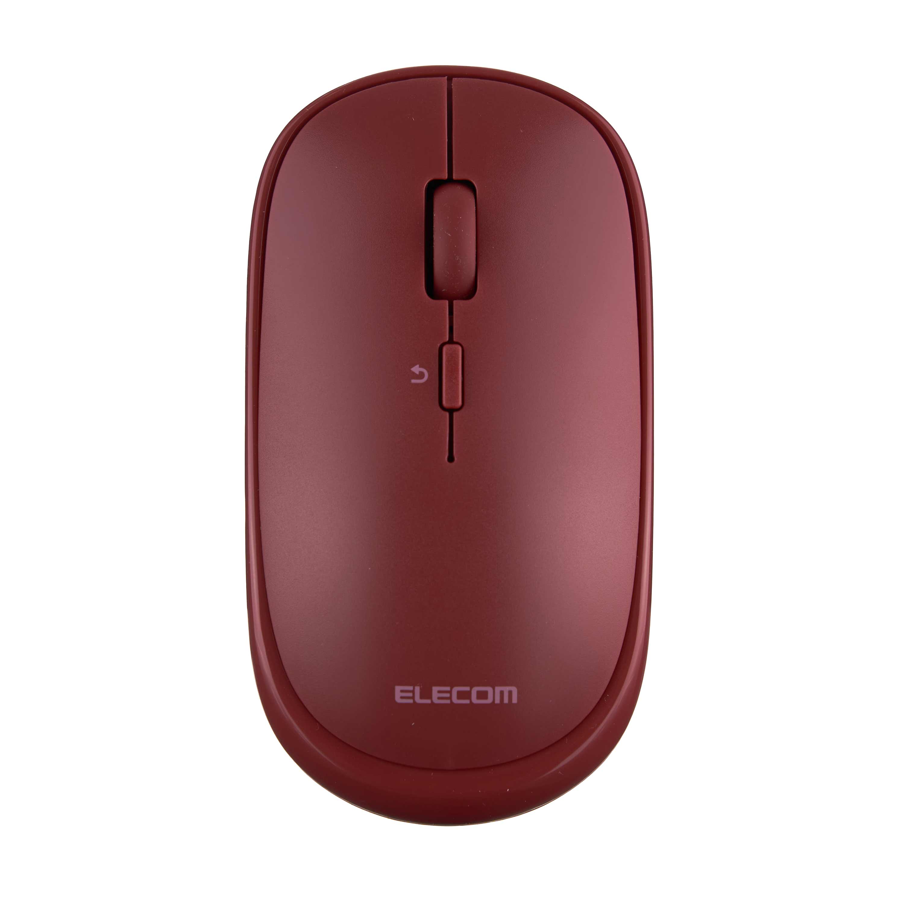 エレコム Bluetoothマウス 4ボタン 薄型 専用ポーチ付
