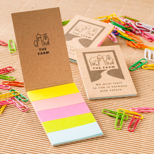 エコ表紙カバー付き付箋タイプA-3画像