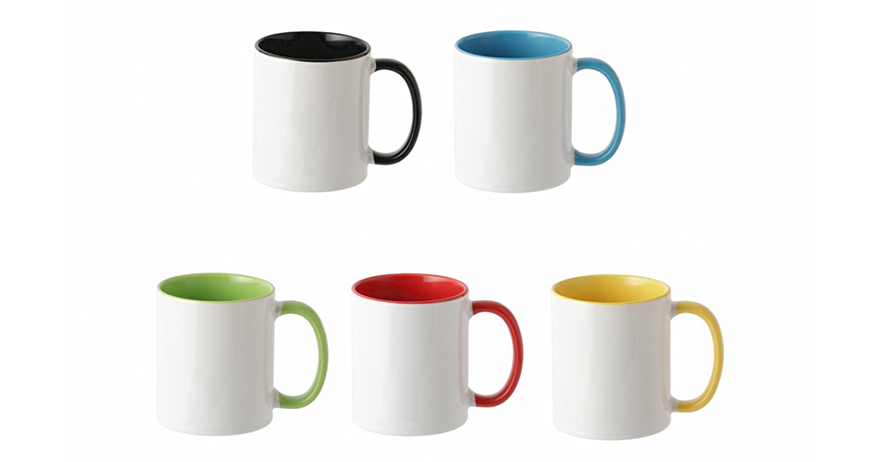 ツートーンカラー陶器オリジナルマグカップ