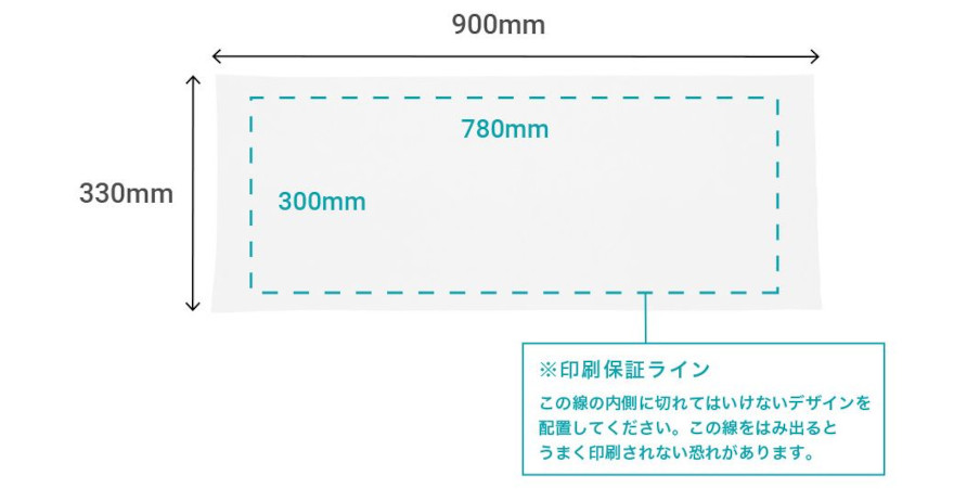 オリジナル手ぬぐい ネット印刷のラクスル