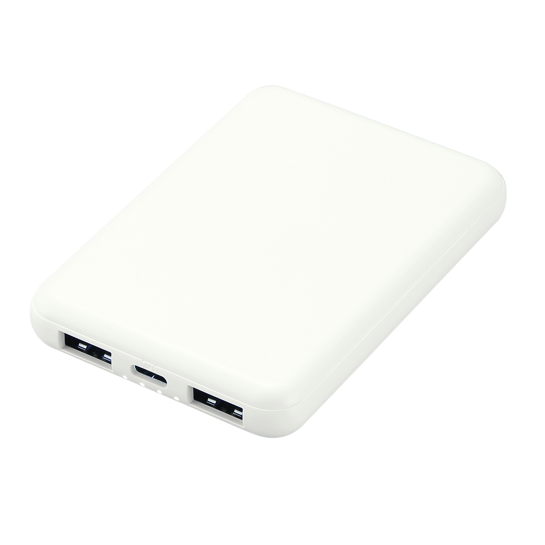 薄型軽量 急速充電モバイルバッテリー5000｜ノベルティ・オリジナル