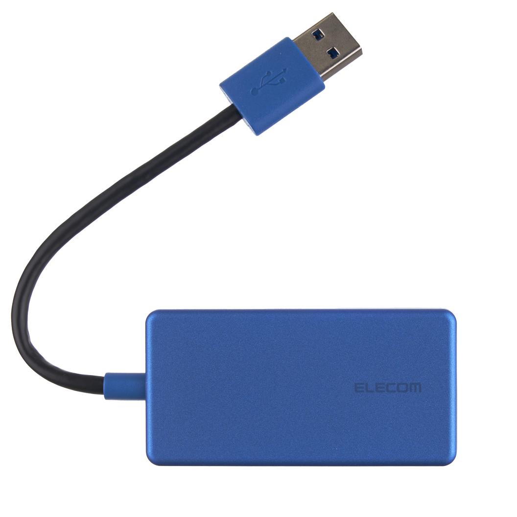 オリジナルエレコム USBハブ USB3.0 バスパワー 4ポート