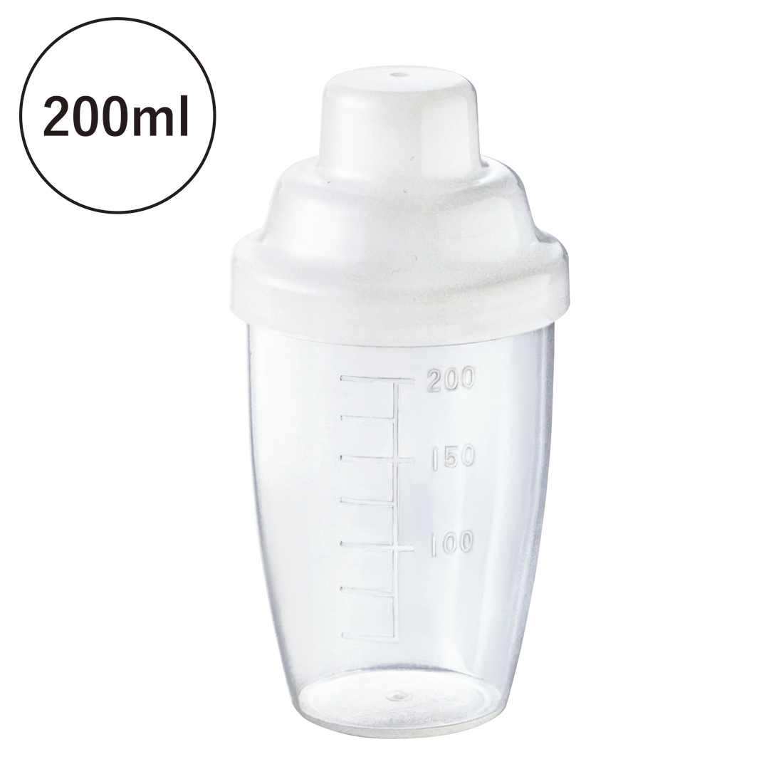 目盛り付シェイカーボトル 200ml