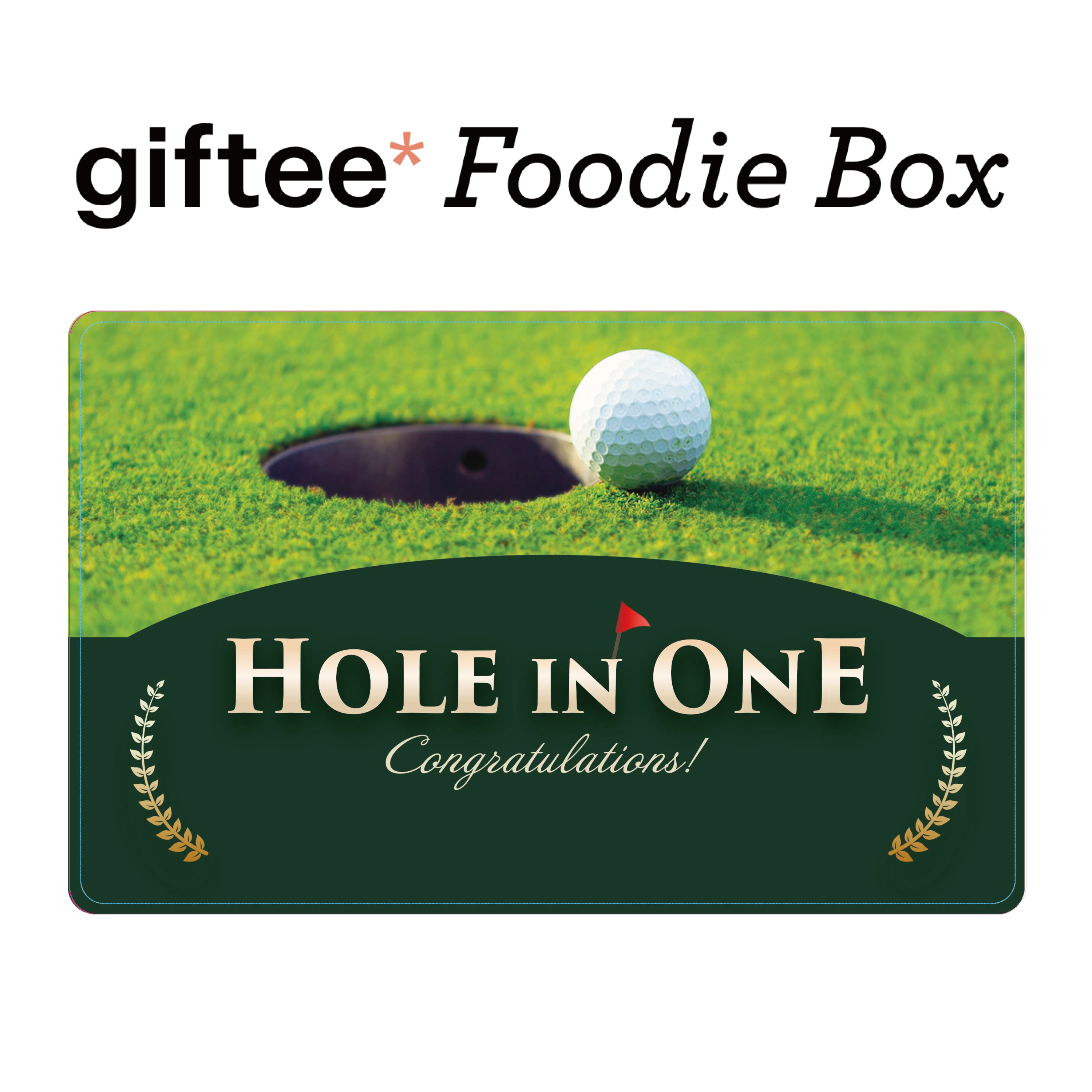 【ホールインワン】giftee Foodie Box ギフトカード