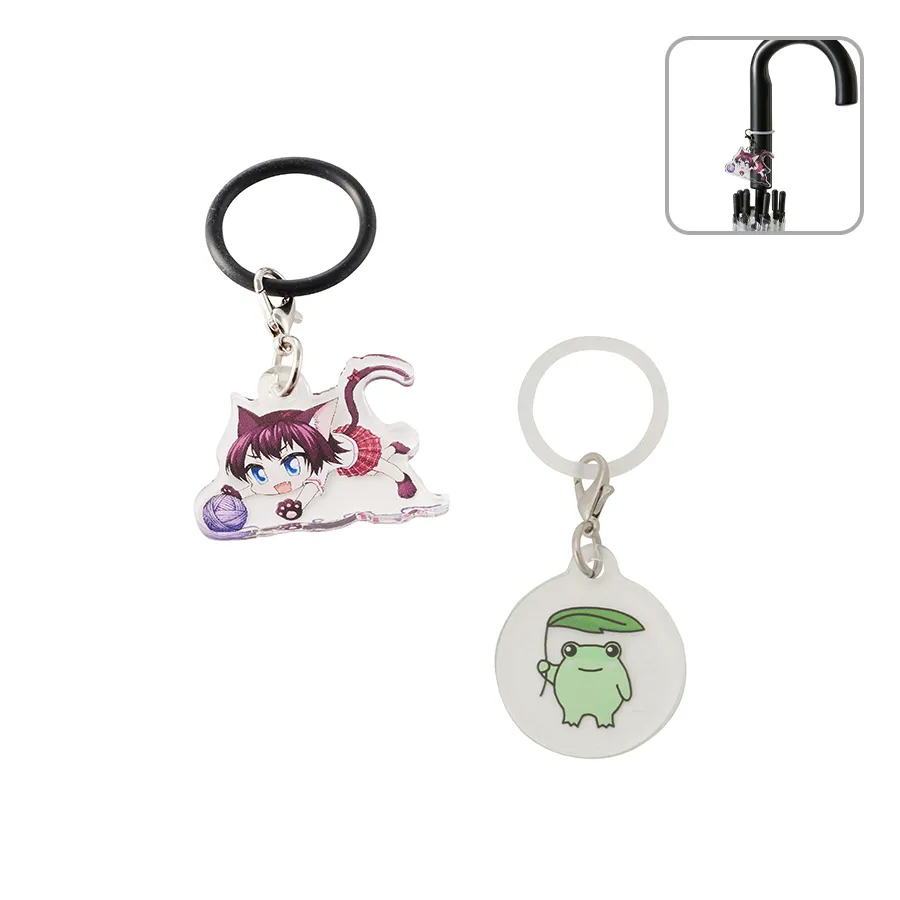 【くるみ】アンブレラマーカー 53点 フリーカットアクリルアンブレラマーカー 3mm厚｜ノベルティ