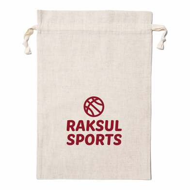 3.5オンス コットンリネンギフト巾着(L)画像