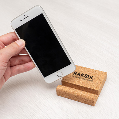 【廃盤】リサイクルコルクスマホスタンド