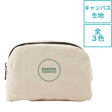 キャンバスファスナーポーチ（Ｓ）画像