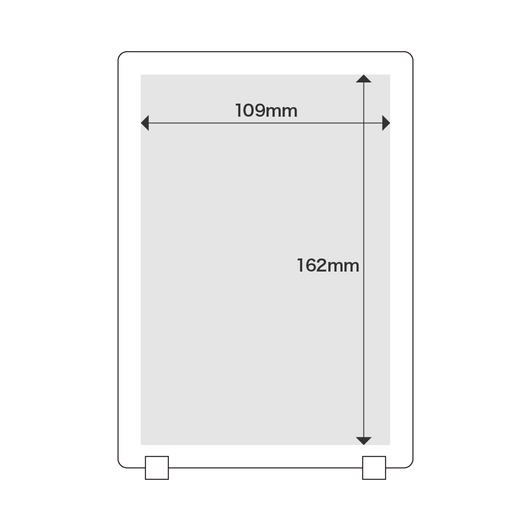 アクリルスタンドボード B6サイズ 3mm厚｜ノベルティ・オリジナル