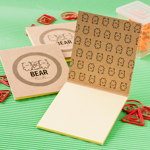 エコ表紙カバー付き付箋タイプB-5画像