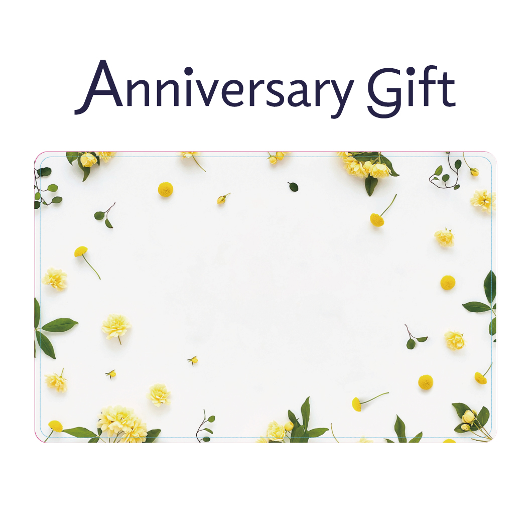 【花柄】Anniversary Gift カタログギフトカード